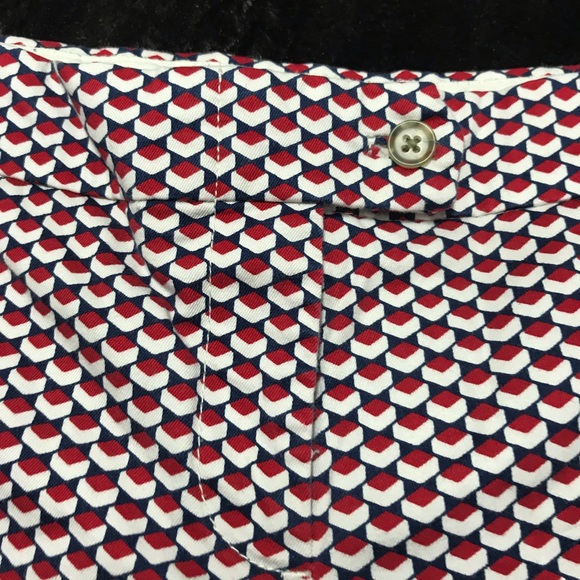 J. Crew Factory Geometric Stretch Chino Short - Picture 6 of 8